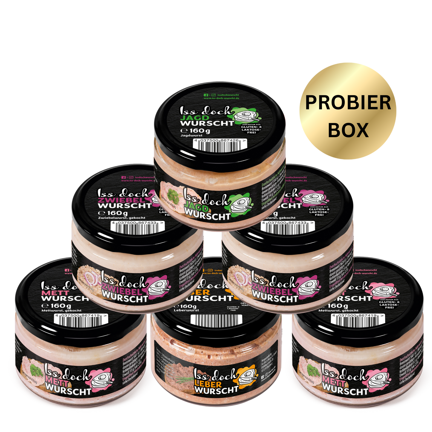 Iss doch Wurscht Frühstücks - Probierbox - 6 er Set