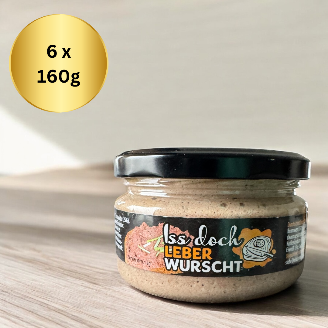 ISS DOCH LeberWurscht - 6 er Set