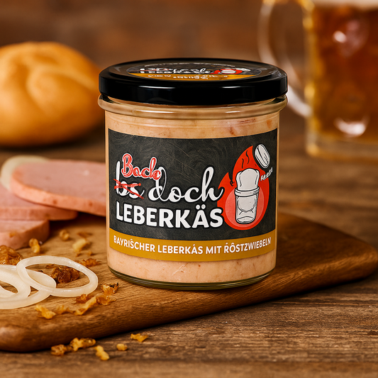 Iss doch Leberkäs mit Röstzwiebeln - 6er Set