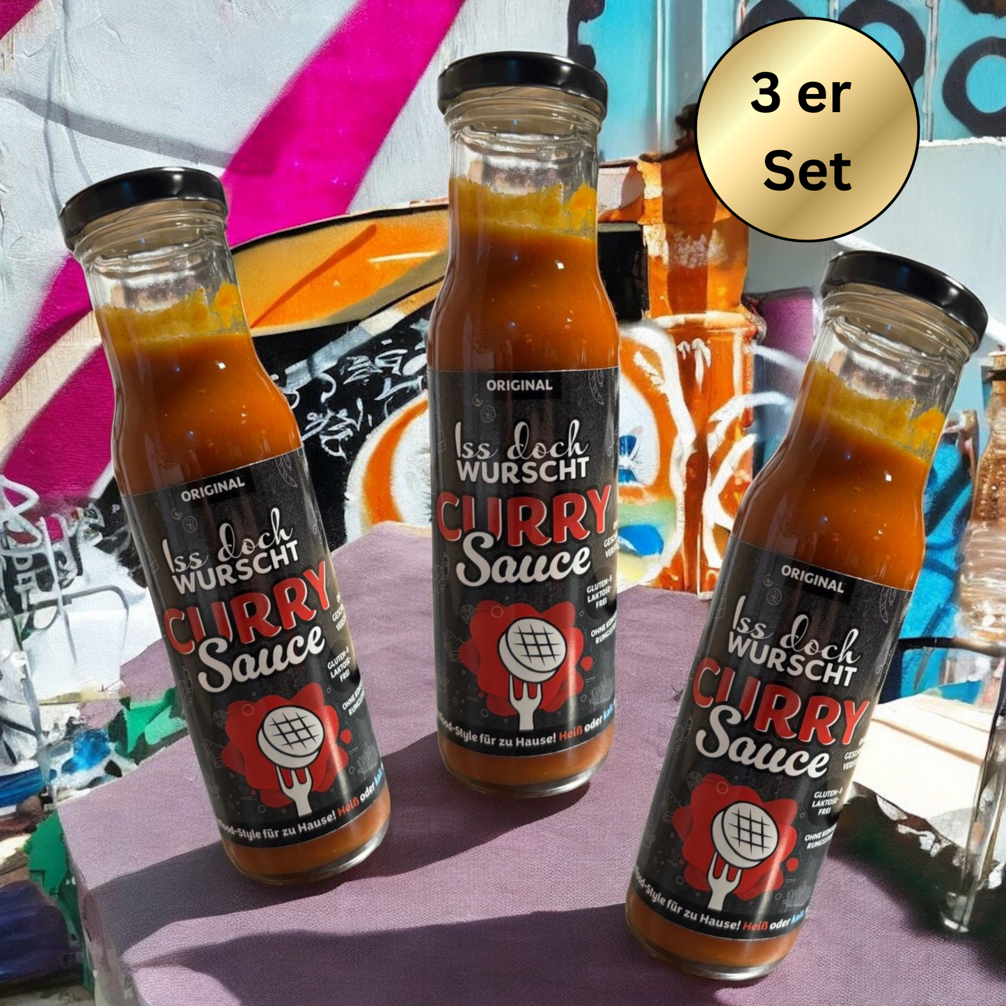 Curry-Sauce - Das Original - 3er Set