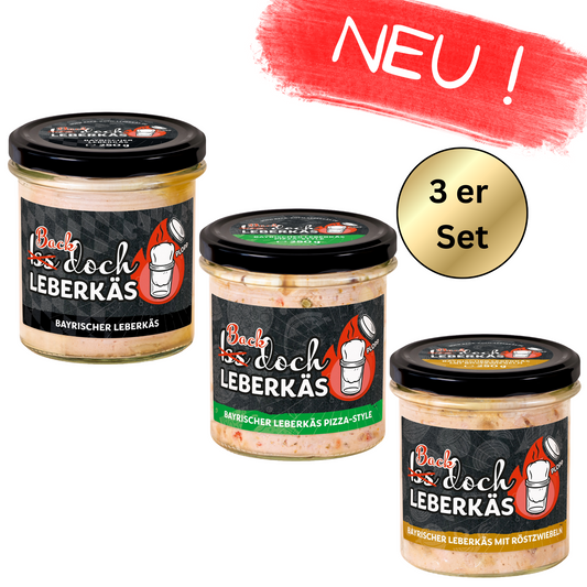 Iss doch Leberkäs Probierset (3er Set)