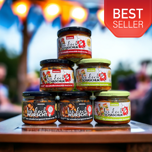 Probierset Schaschlik & Currywurst