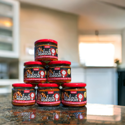Currywurst-Snack Scharf - 6er-Set