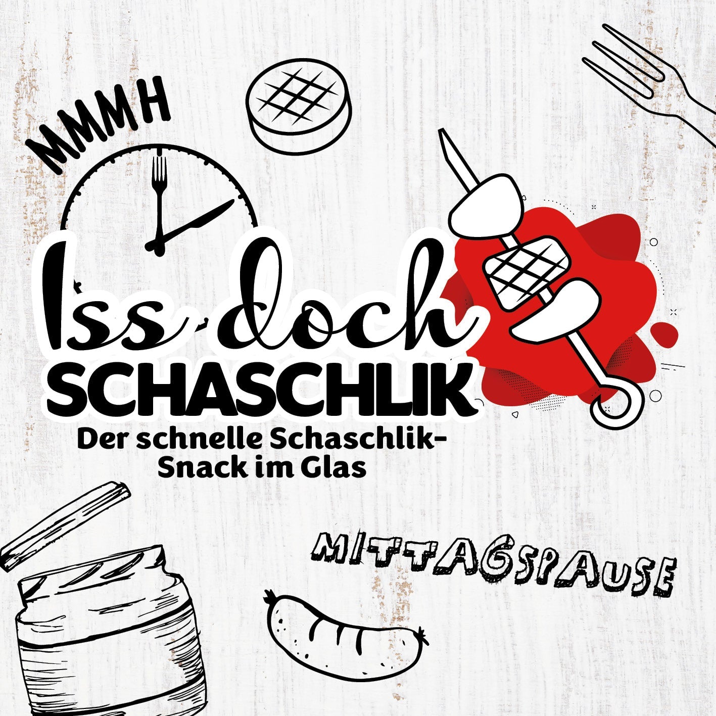 Schaschlik-Snack Geflügel - 6er-Set