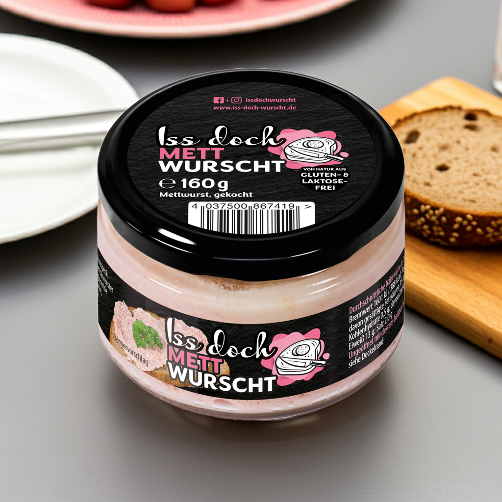 ISS DOCH MettWurscht - 6 er Set