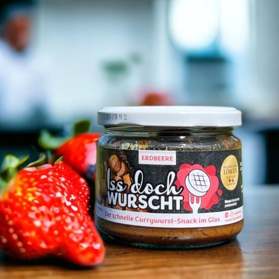 Currywurst-Snack Erdbeere - 6er-Set