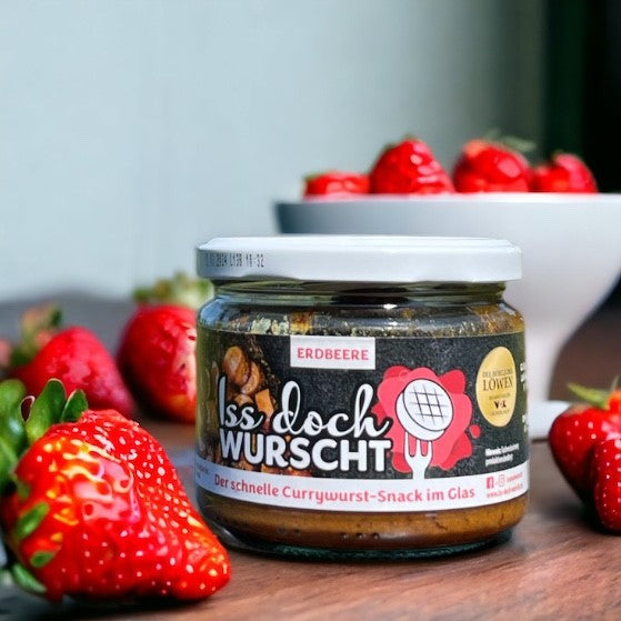 Currywurst-Snack Erdbeere - 6er-Set