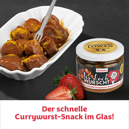 Currywurst-Snack Erdbeere - 6er-Set